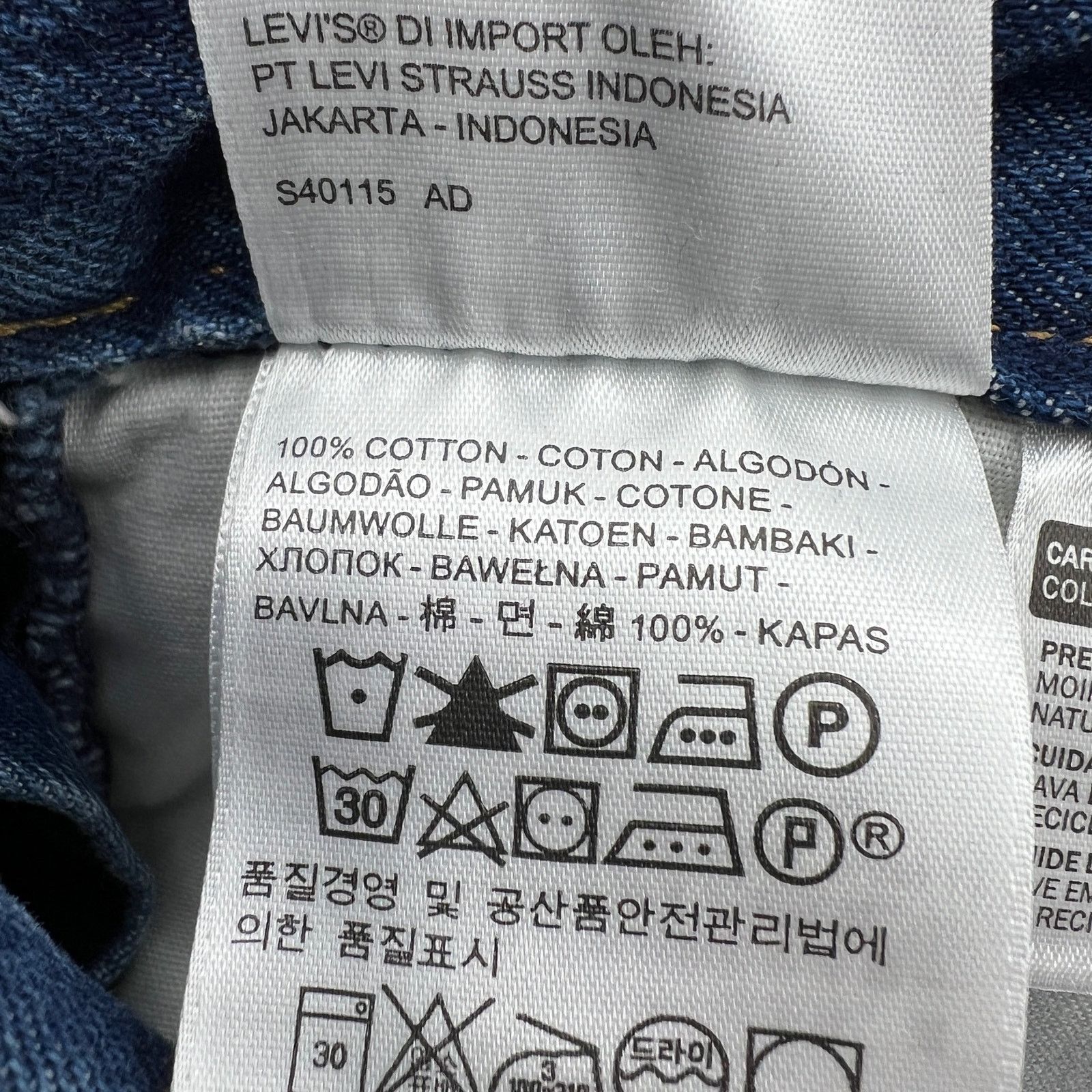 Levi's Levi's Orange Tab Overalls In Tomorrow's Parties Denim 29954 Size 27" / US 4 / IT 40 - 6 Thumbnail