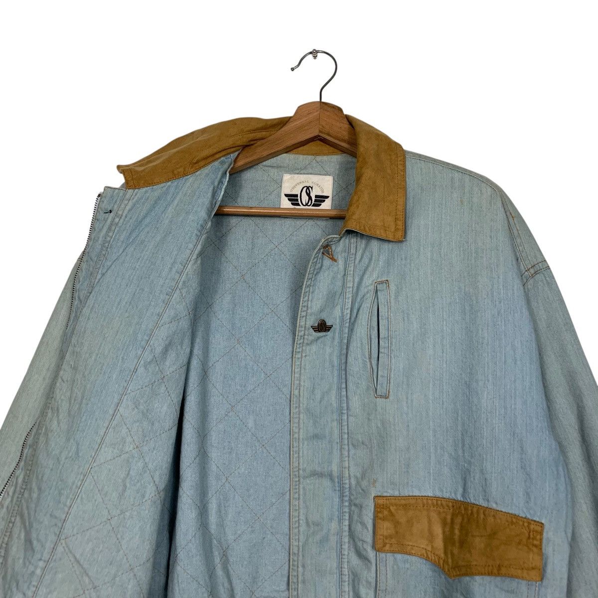 Vintage 90's UNIVERSAL CURATOR Washed Jeans Jacket #2752-C124 Size US M / EU 48-50 / 2 - 11 Thumbnail