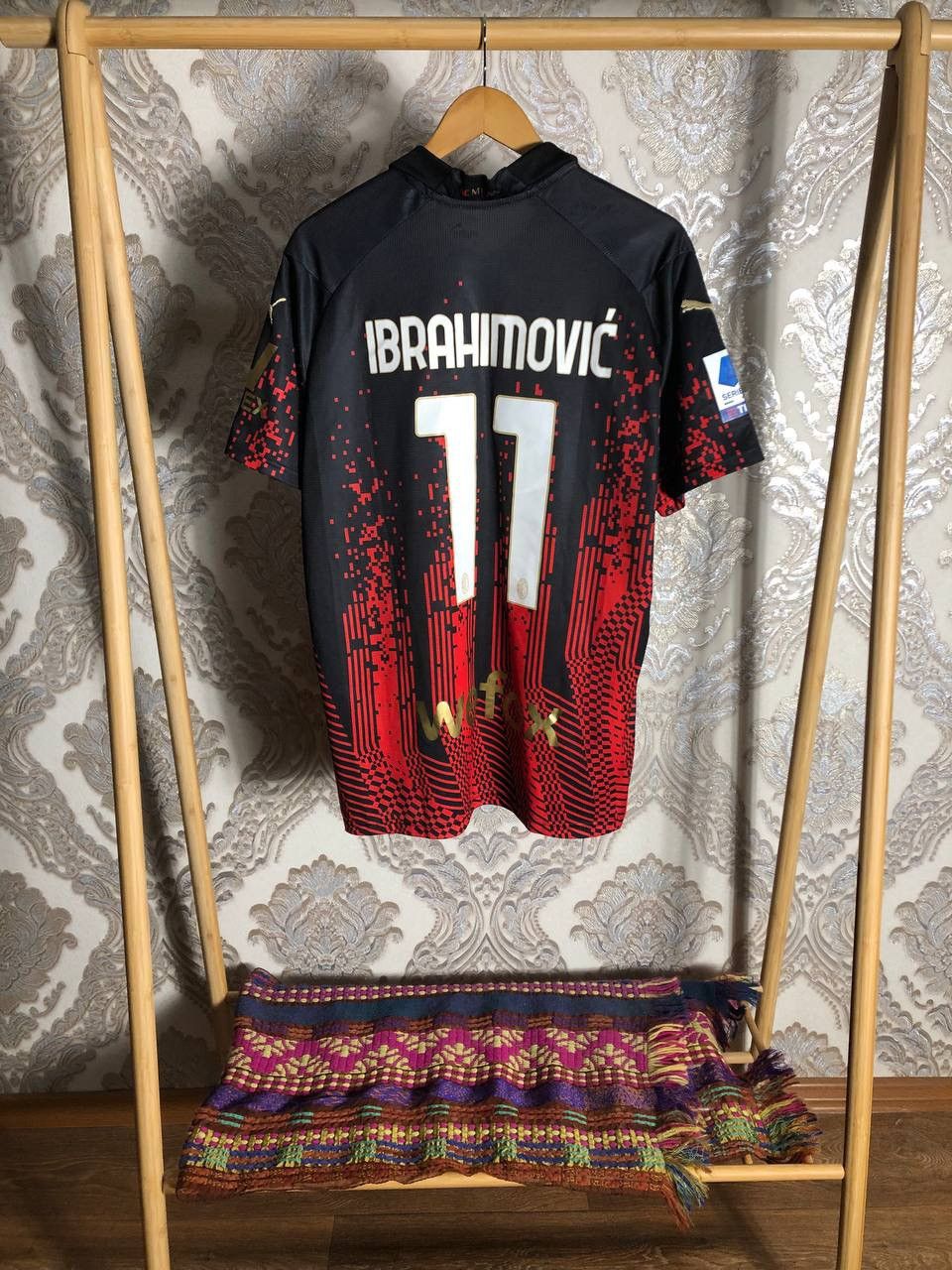 Puma VINTAGE PUMA FC MILAN ITALY SOCCER JERSEY RETRO BLOKE Y2K Size US XXL / EU 58 / 5 - 1 Thumbnail