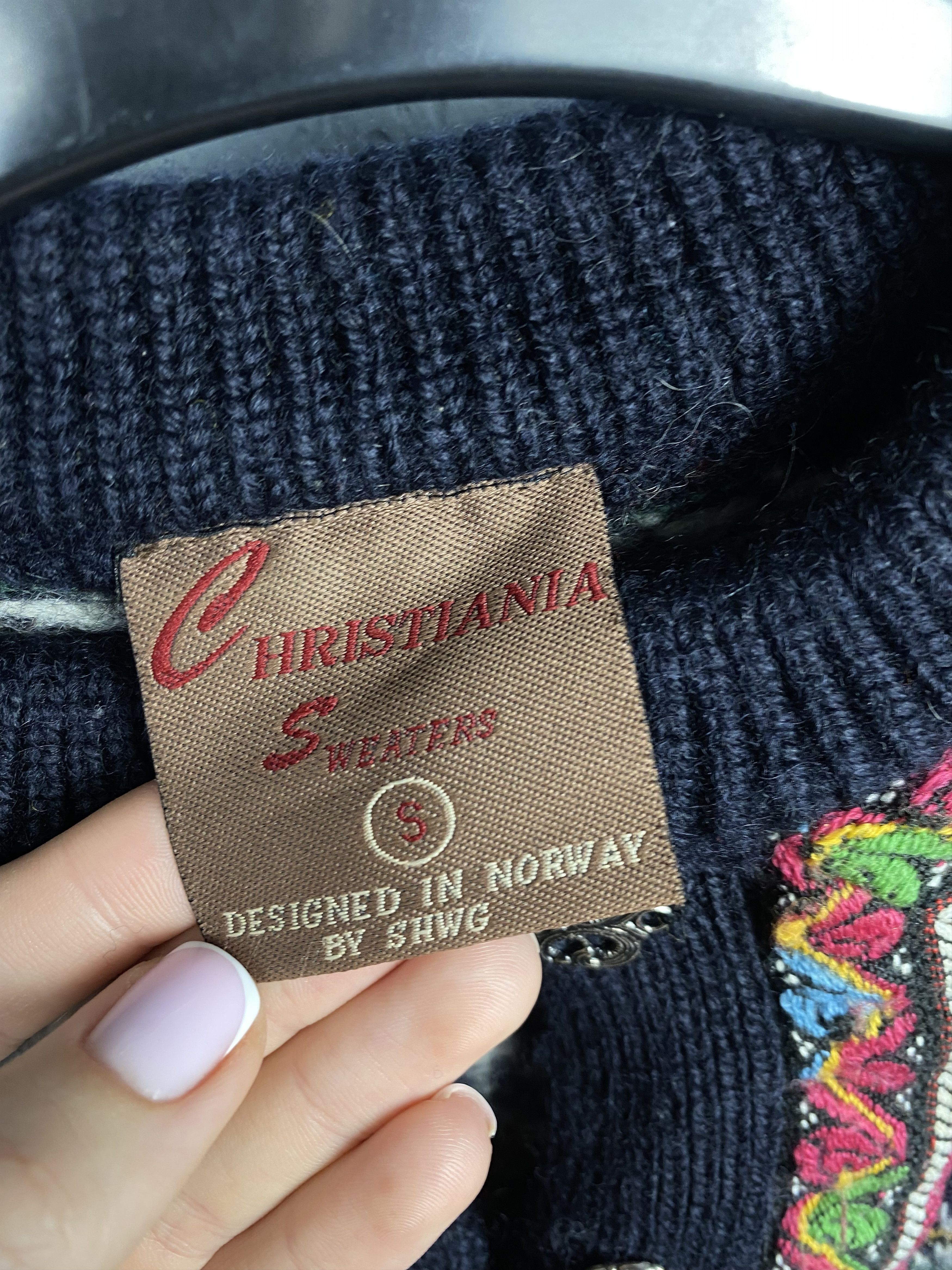 Dale Of Norway Christiania Vintage Wool Knit Sweater Made in Norway Size S / US 4 / IT 40 - 3 Thumbnail