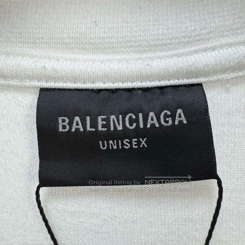 Balenciaga Balenciaga 3B Embroidered Short Sleeve Tee. Size US XS / EU 42 / 0 - 5 Thumbnail