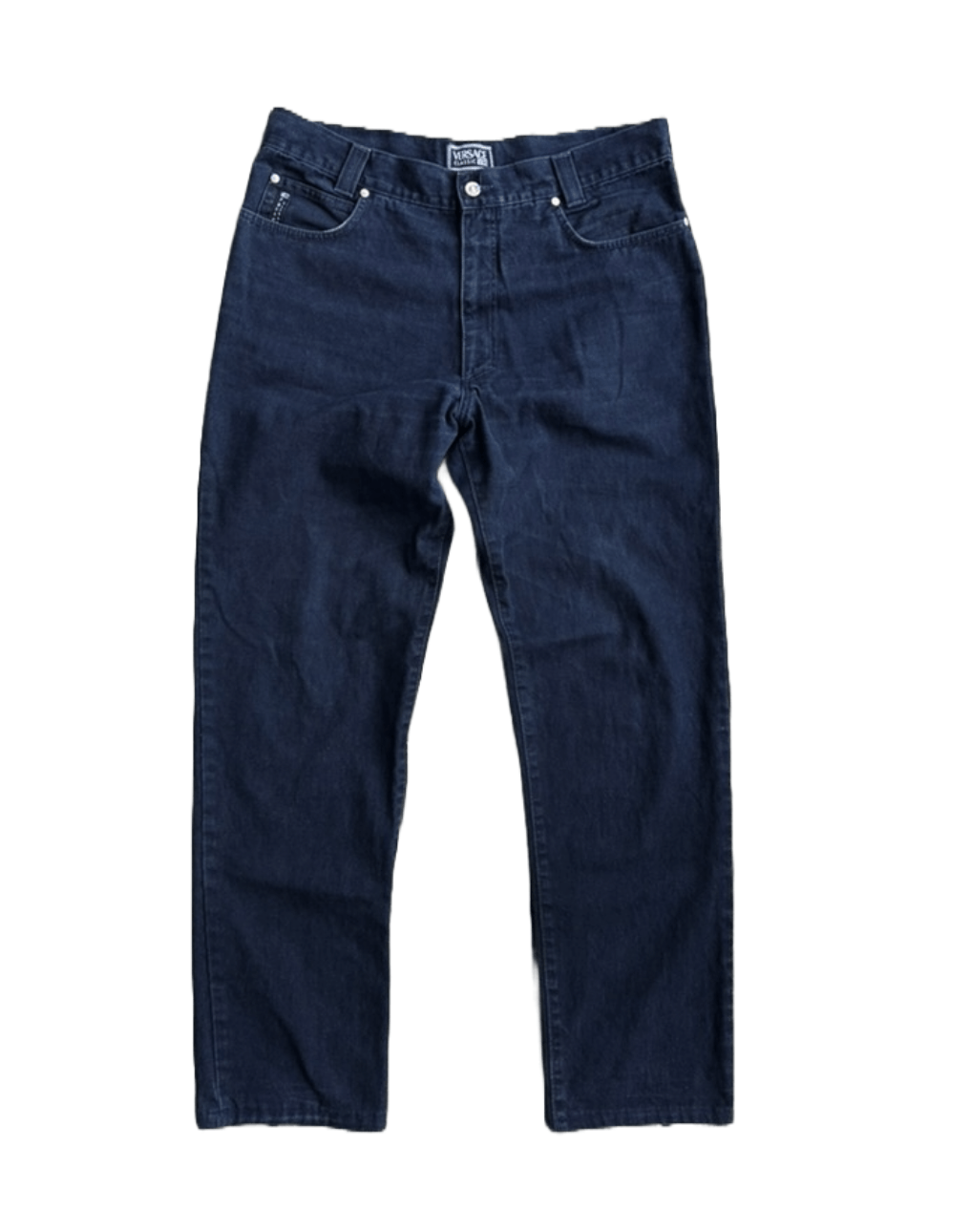 Versace V2 Classic Denim Jeans Size US 35 - 1 Thumbnail