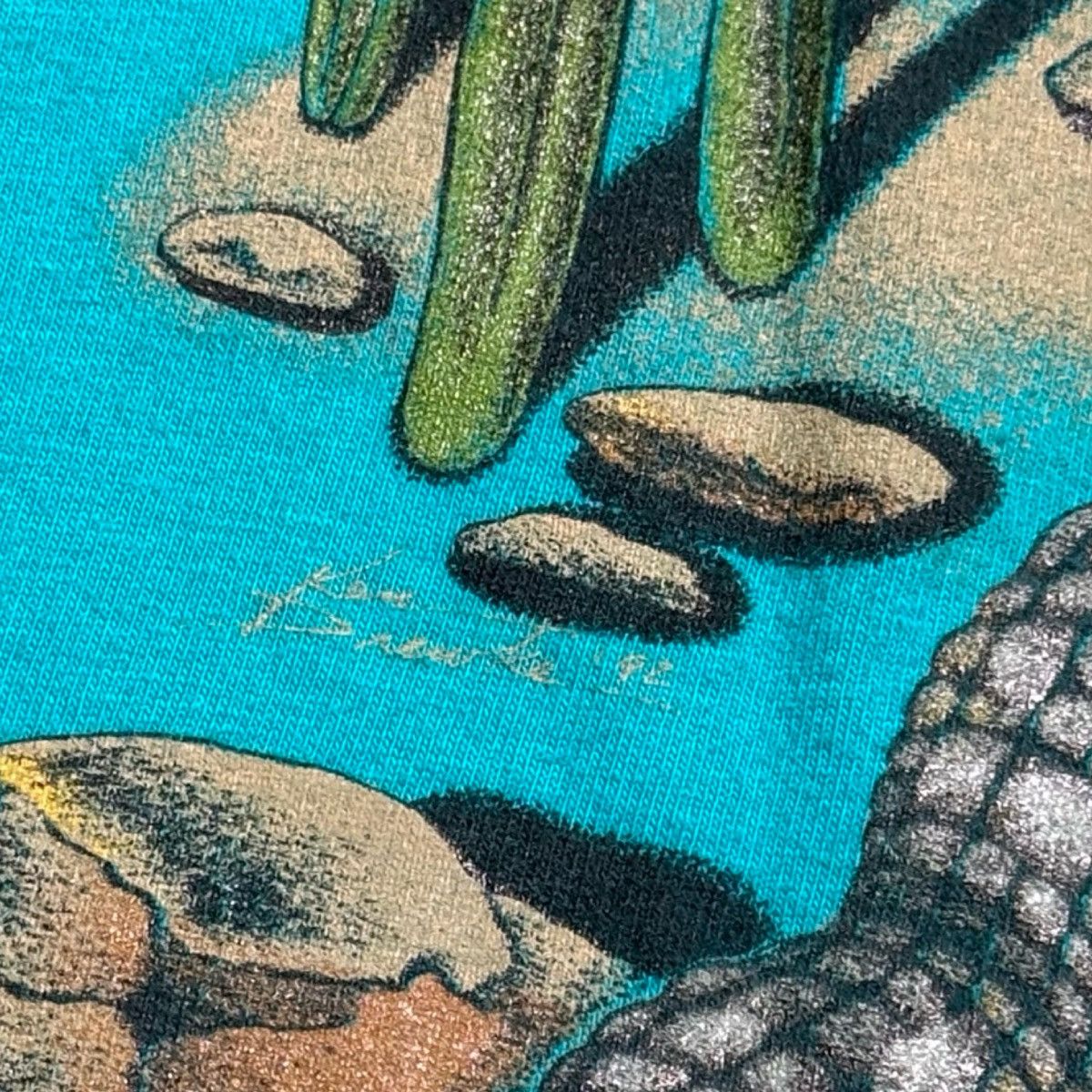Other Vintage 90s Alligator Fort Myers Beach Graphic T Shirt L Size US L / EU 52-54 / 3 - 7 Thumbnail