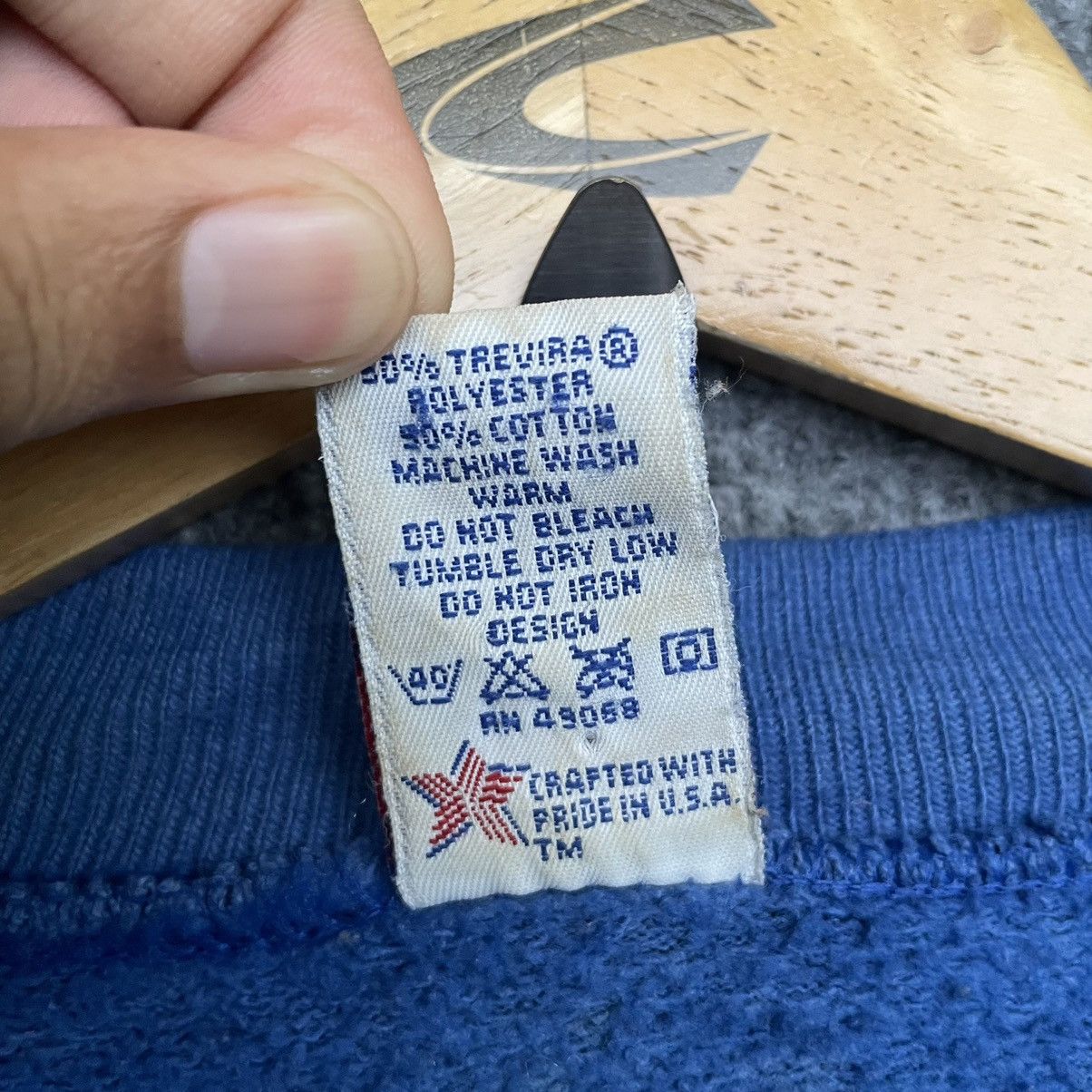 NCAA × Vintage Vintage 90s Duke Blue Devils NCAA Team Crewneck Size US XL / EU 56 / 4 - 6 Thumbnail