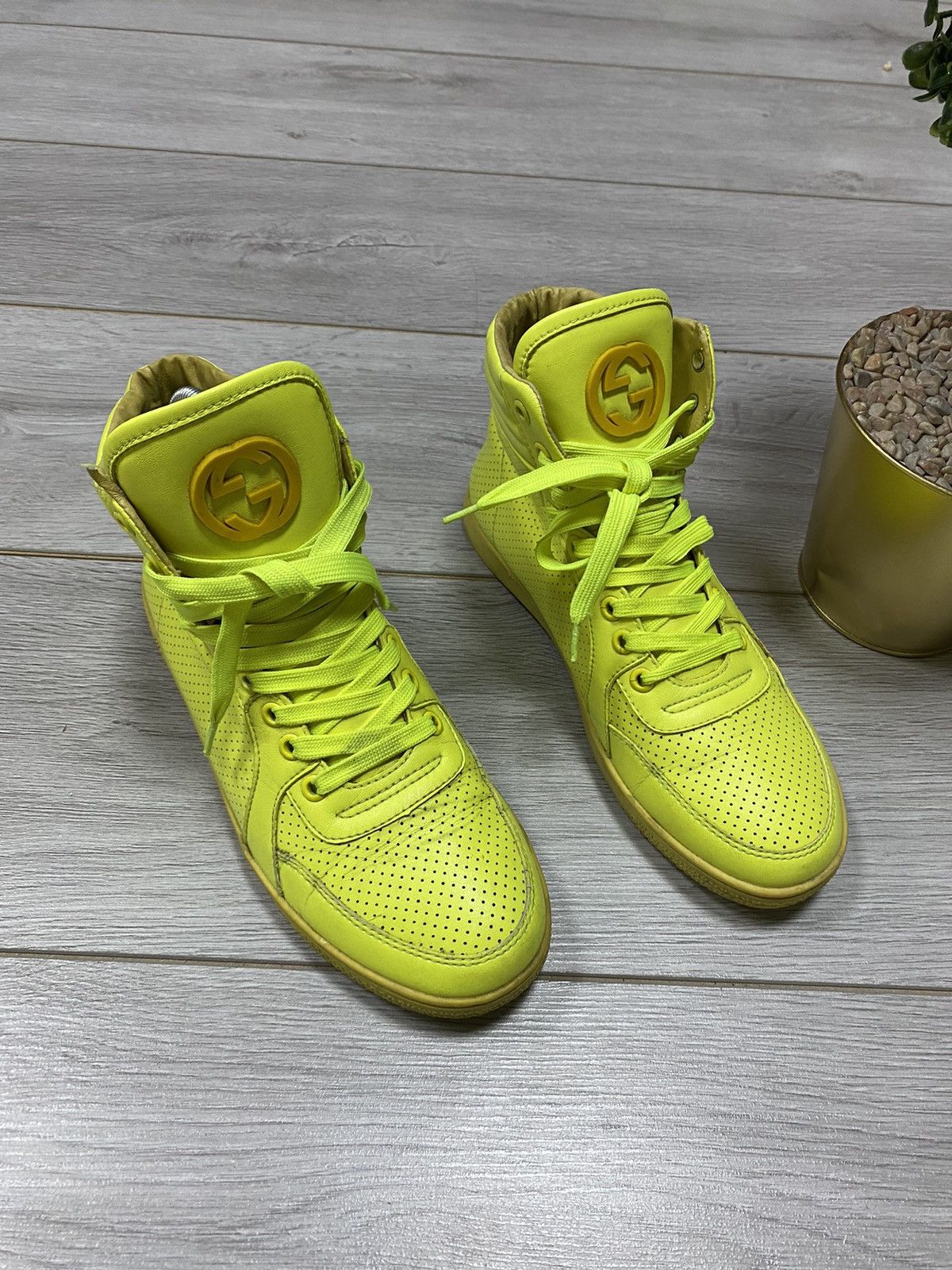Gucci Gucci GG vintage high sneakers Size US 7 / EU 40 - 2 Thumbnail