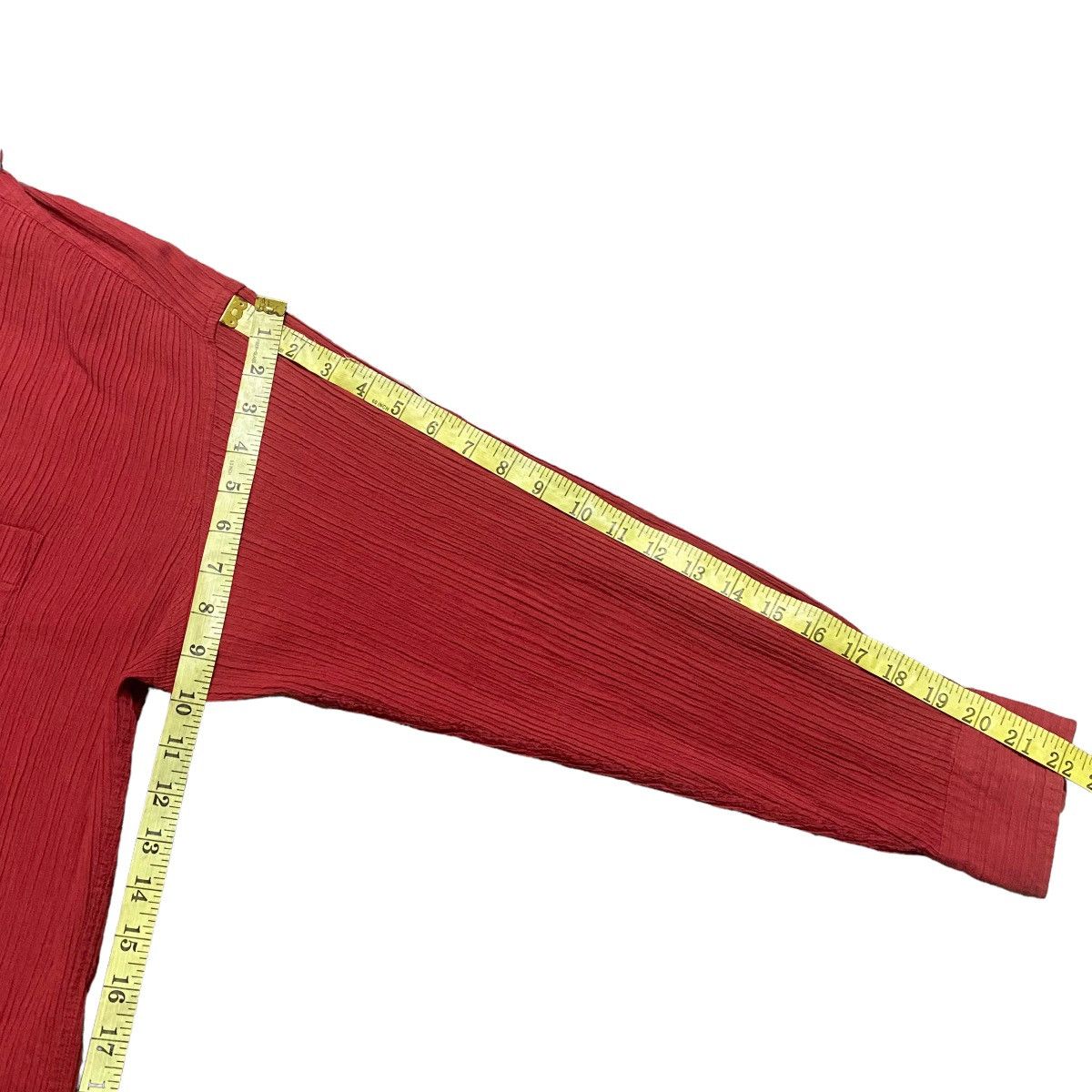 Issey Miyake Issey Miyake Men Pleated Shirt Oversized Size US M / EU 48-50 / 2 - 17 Thumbnail