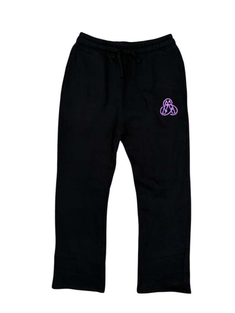 Other Chamber 13 Studio 'Logo' Black & Purple Sweats Size US 34 / EU 50 - 1 Preview