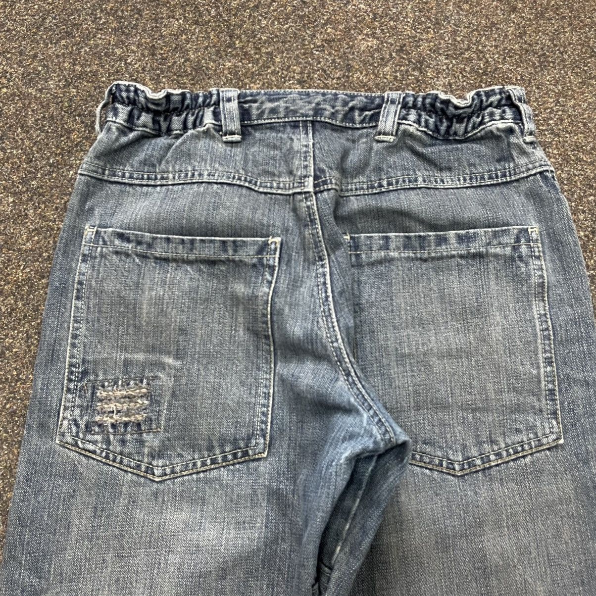 Vintage Vintage Y2K Baggy Wide Leg Faded Jeans Skater Streetwear Size 32" / US 10 / IT 46 - 3 Thumbnail