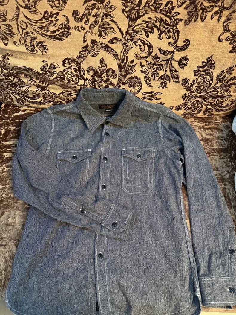 Iron Heart Overweight Pepper Salt Shirt Japanworks