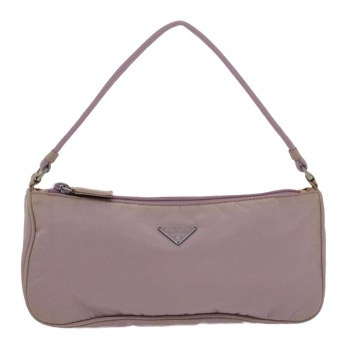 image of Prada Tessuto Handbag in Pink, Women's