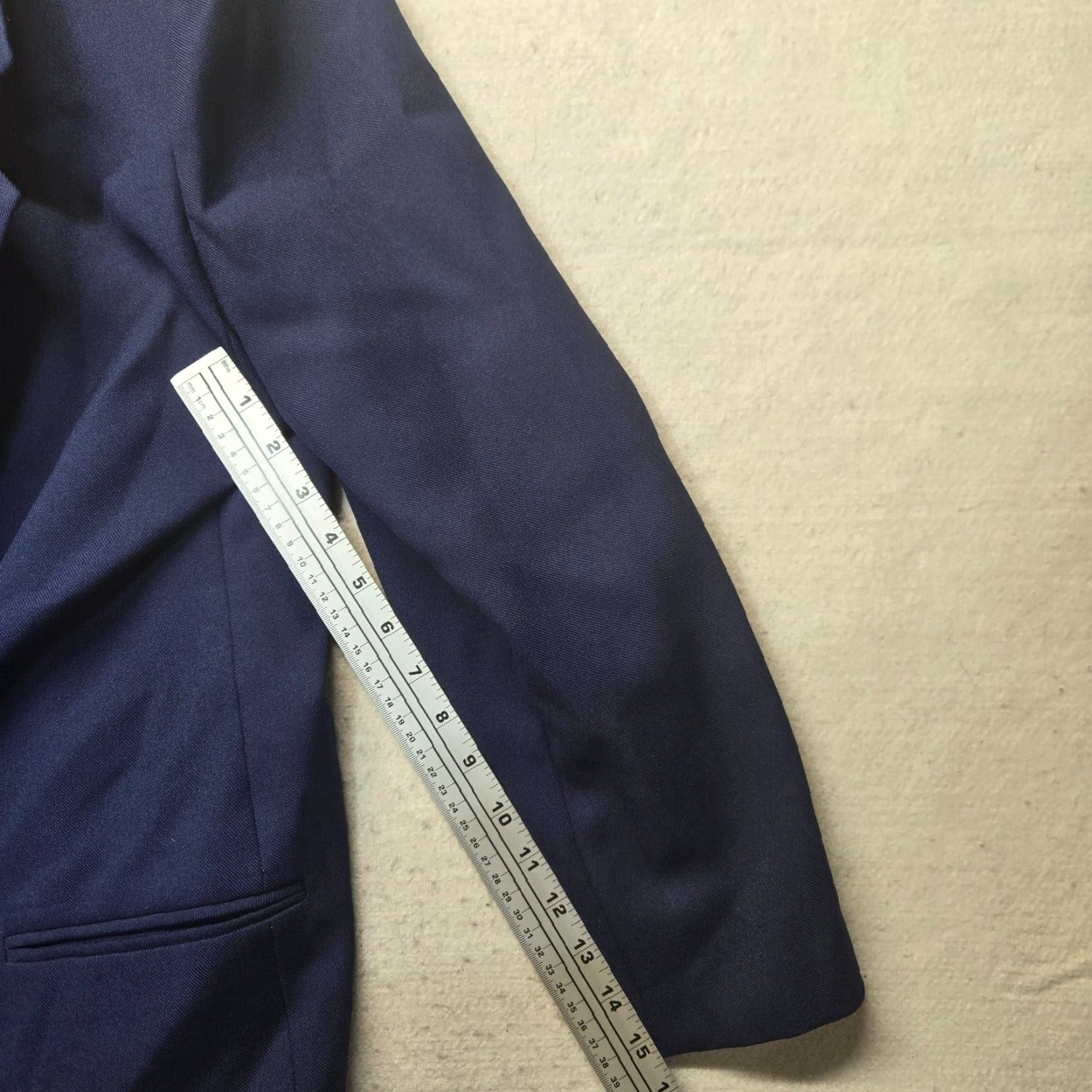 Vintage Donnkenny Classics Jacket Blazer Navy Blue Adult Women's Size 14 Size XL / US 12-14 / IT 48-50 - 6 Thumbnail