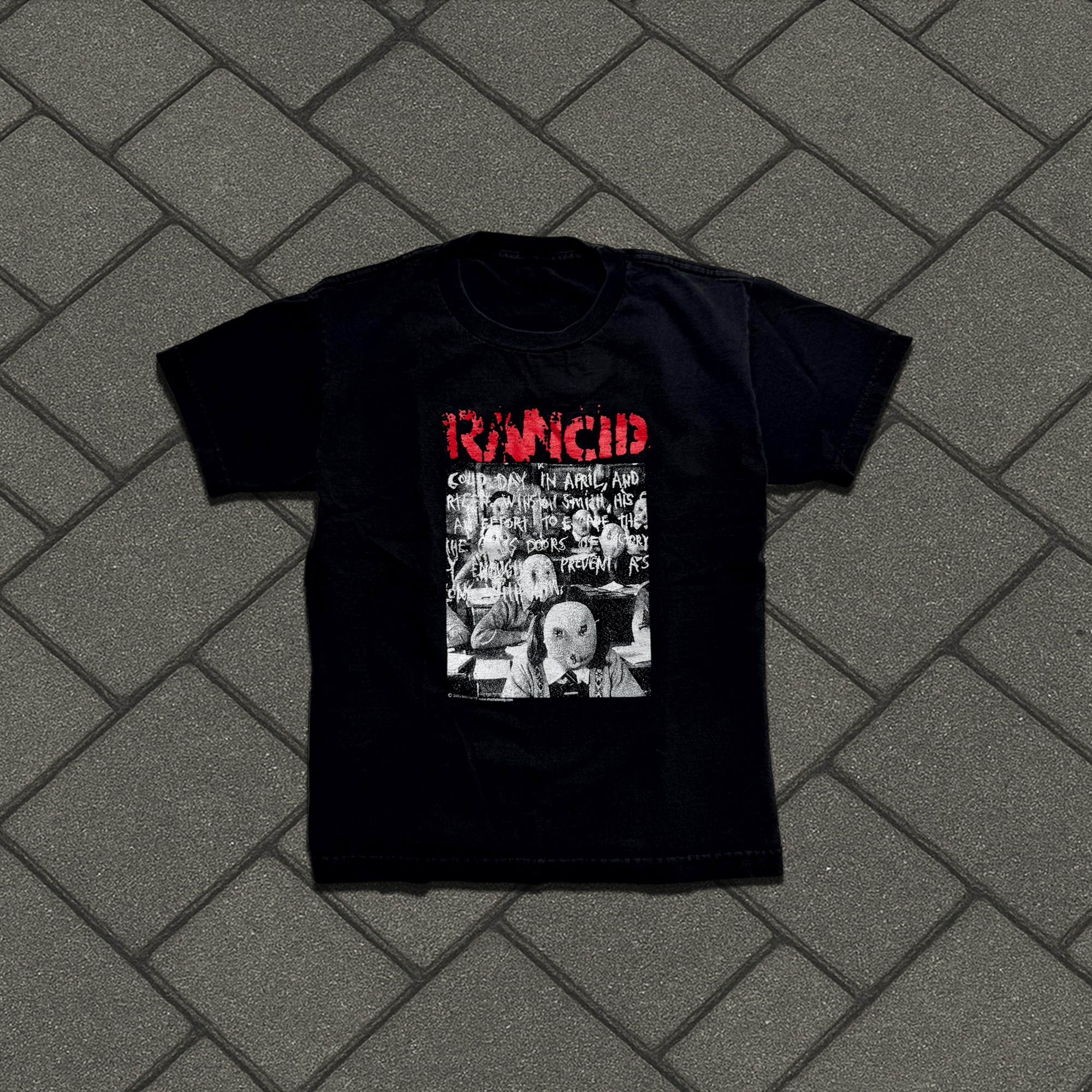 Band Tees 2003 Rancid Classroom Tee Size US S / EU 44-46 / 1 - 1 Thumbnail