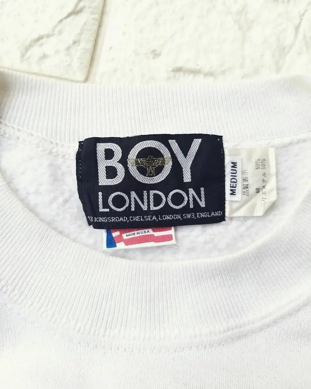 Vintage Vintage 80s Boy London Sweaters Size US M / EU 48-50 / 2 - 7 Thumbnail