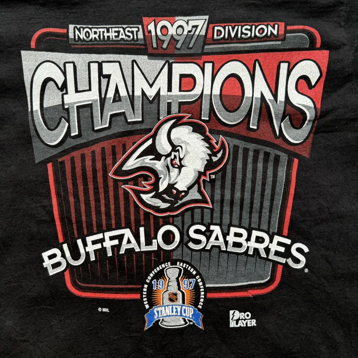 NHL × Vintage Vintage 1997 NHL Buffalo Sabres Champions Stanley Cup Size US M / EU 48-50 / 2 - 3 Thumbnail