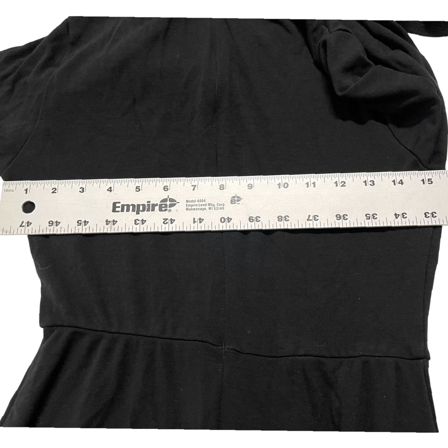 Lulus Lulus Midi Dress S Black Long Sleeve Mock Neck A-Line Office Casual Demure Minimalist Classic Womens Size S / US 4 / IT 40 - 5 Thumbnail