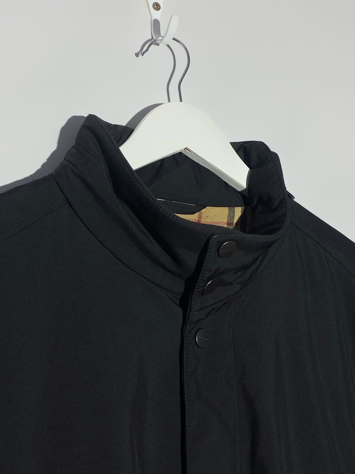 Burberry Burberry London Check Lined Black Coat Jacket Size US M / EU 48-50 / 2 - 6 Thumbnail