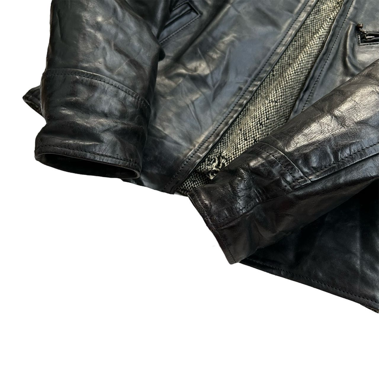 Aero Leathers × Vintage Vintage Aero Leather Biker Jacket Size US S / EU 44-46 / 1 - 6 Thumbnail