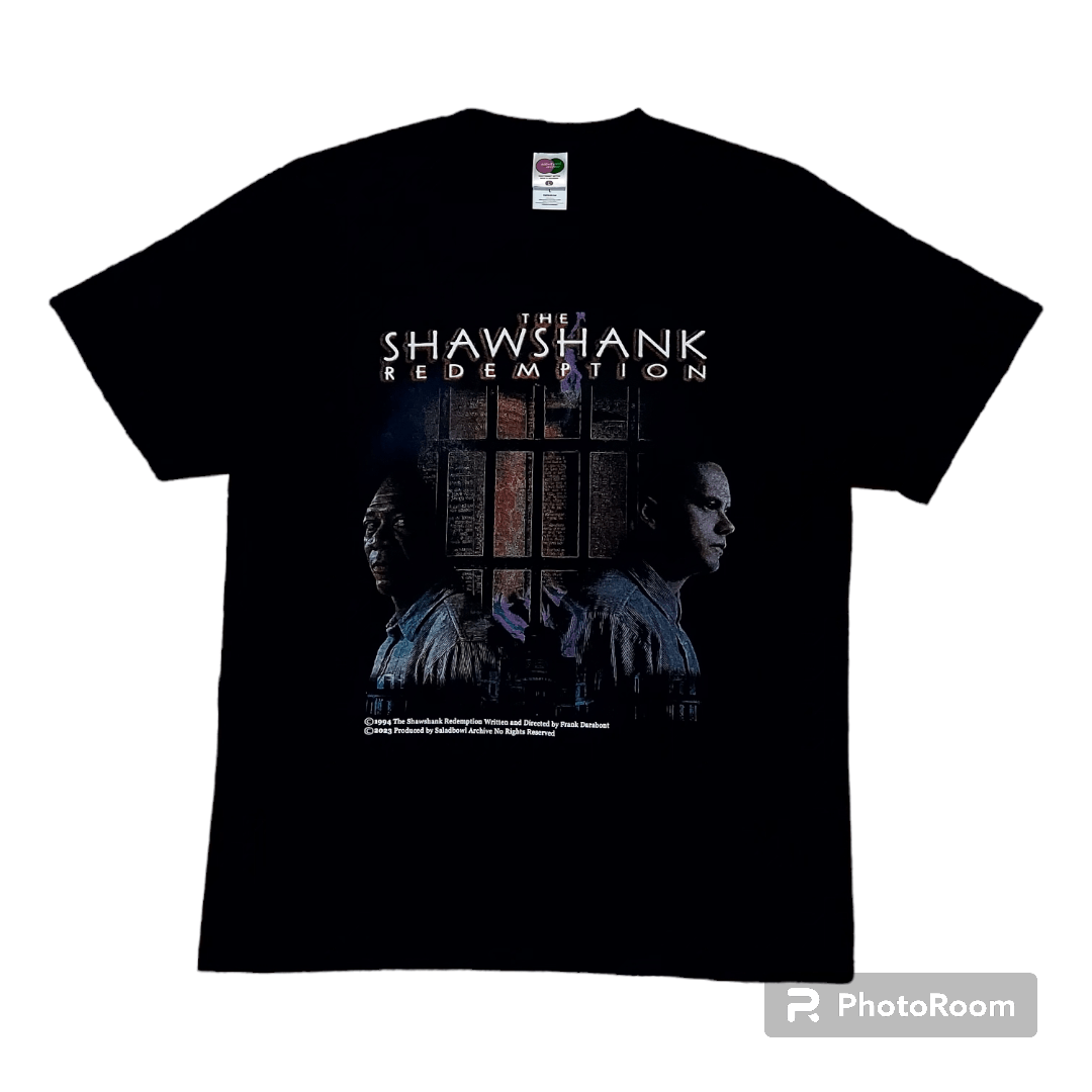 Vintage 💥The Shawsank Redemption Movie T Shirt Size US XL / EU 56 / 4 - 3 Thumbnail