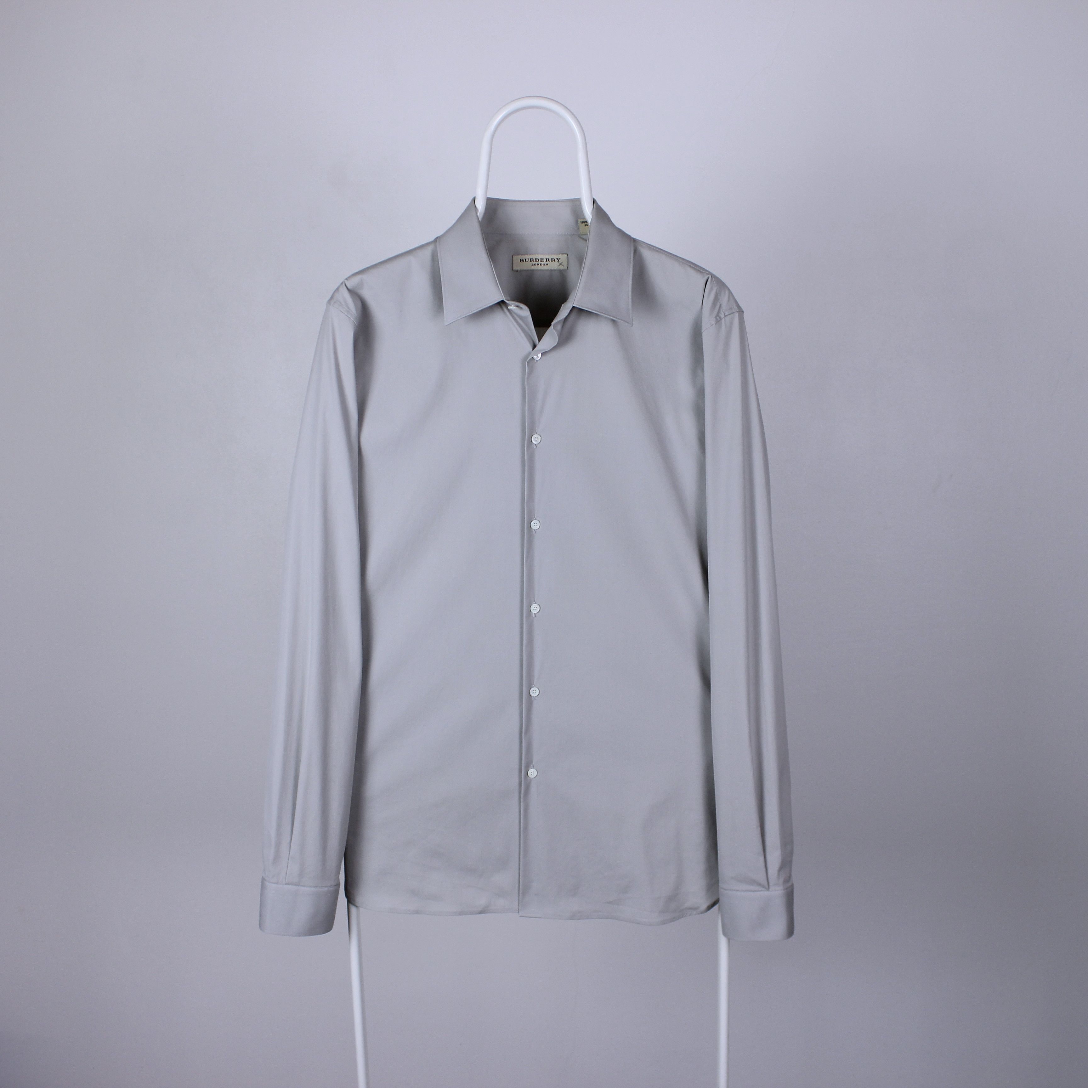 Burberry Burberry shirt buttons ups cotton 15 / 40 M Size US M / EU 48-50 / 2 - 8 Thumbnail