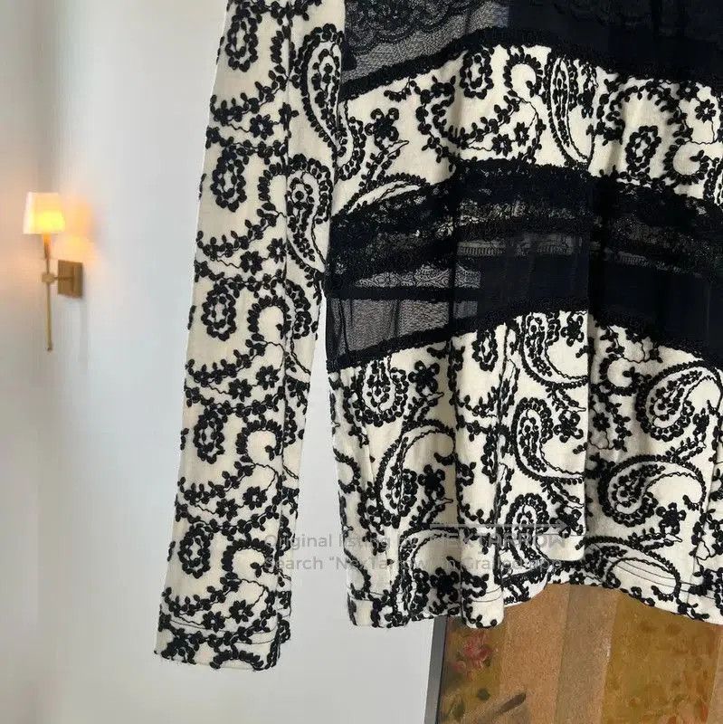 Comme des Garcons COMME des GARÇONS Black Cotton Women's Shirt . Size S / US 4 / IT 40 - 4 Thumbnail