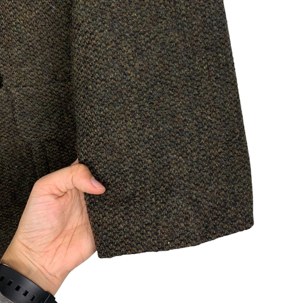 Paco Rabanne 90’s PACO RABANNE Wool Belted Double Breast Coat #2856-C129 Size M / US 6-8 / IT 42-44 - 7 Thumbnail