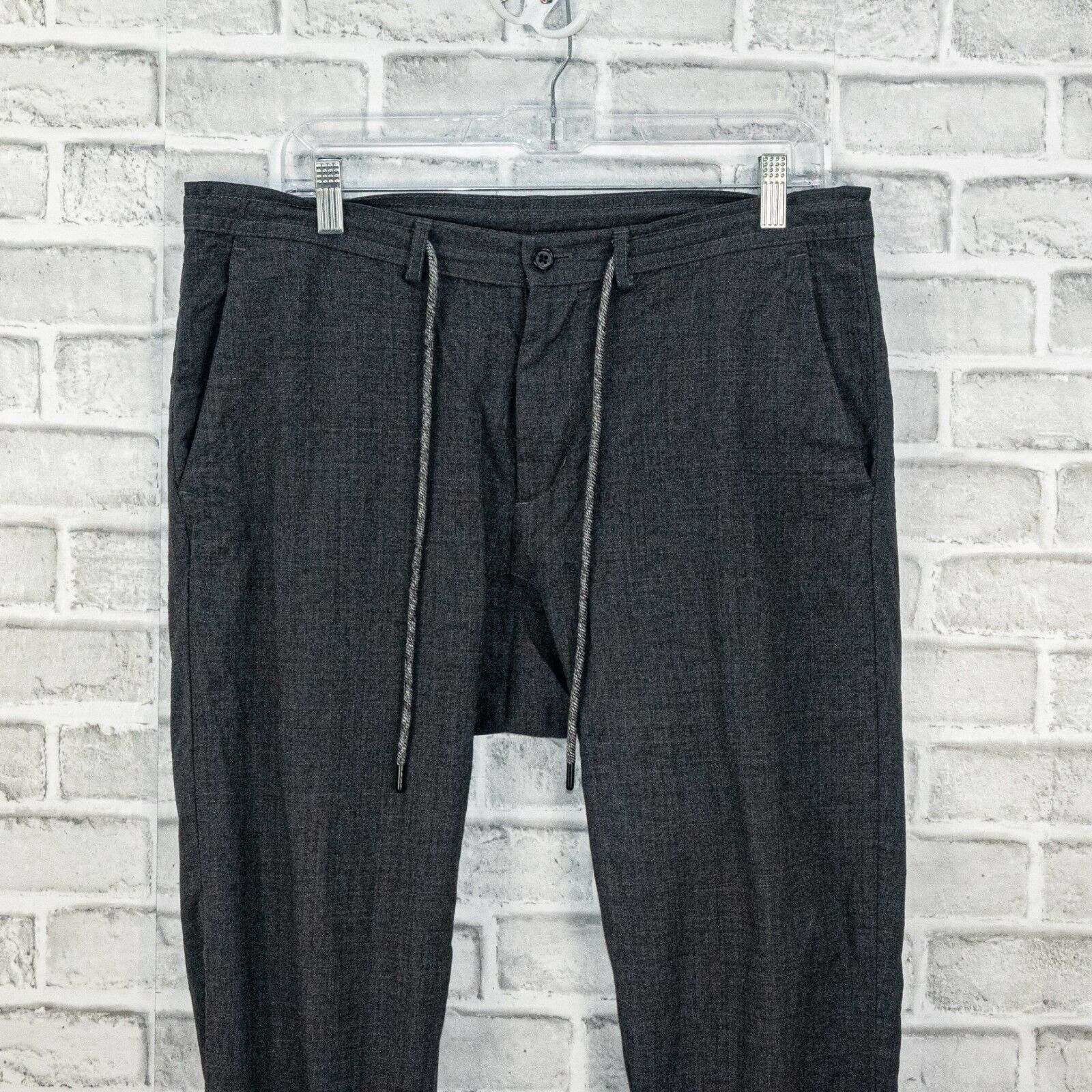 United Arrows United Arrows & Sons Japan Drawstring Trouser Pants in char Size US 34 / EU 50 - 6 Thumbnail