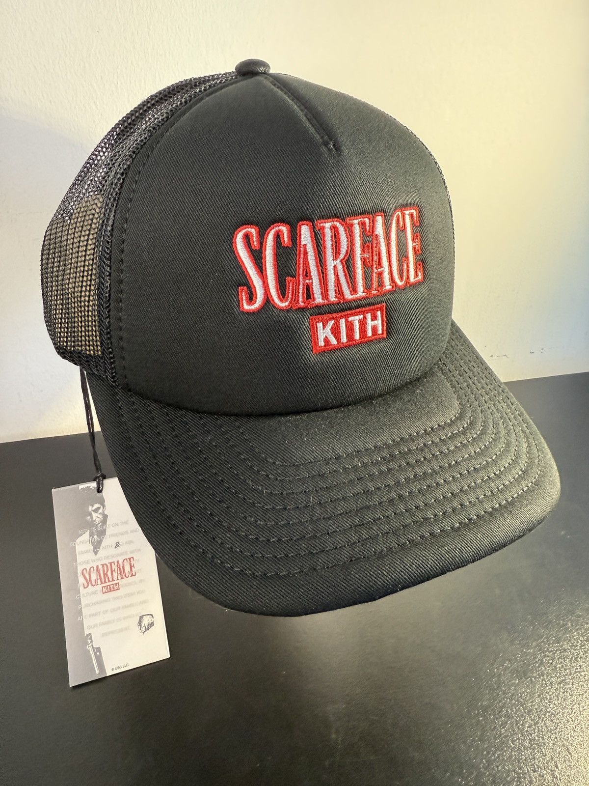 Kith Brand New Scarface x KITH Trucker Hat Size ONE SIZE - 3 Thumbnail