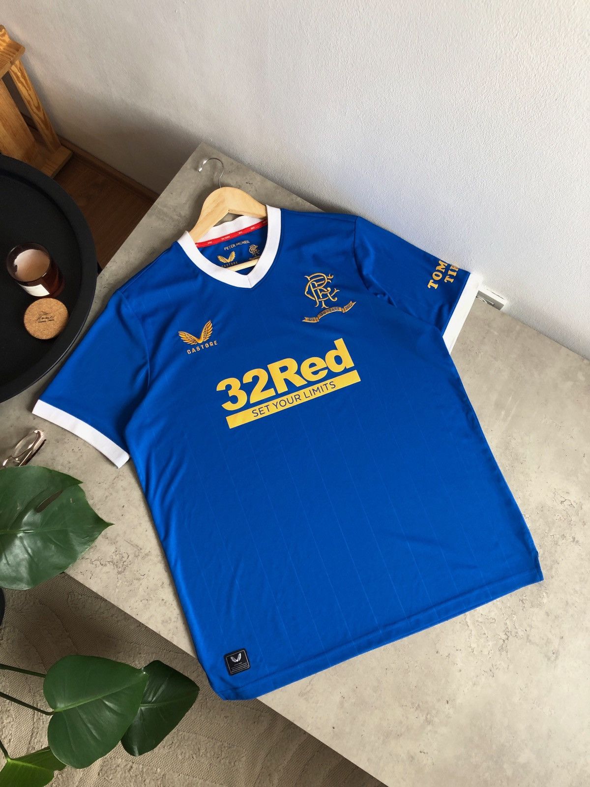 Other Castore Glasgow Rangers 2021 2022 home soccer jersey Size US XL / EU 56 / 4 - 1 Thumbnail