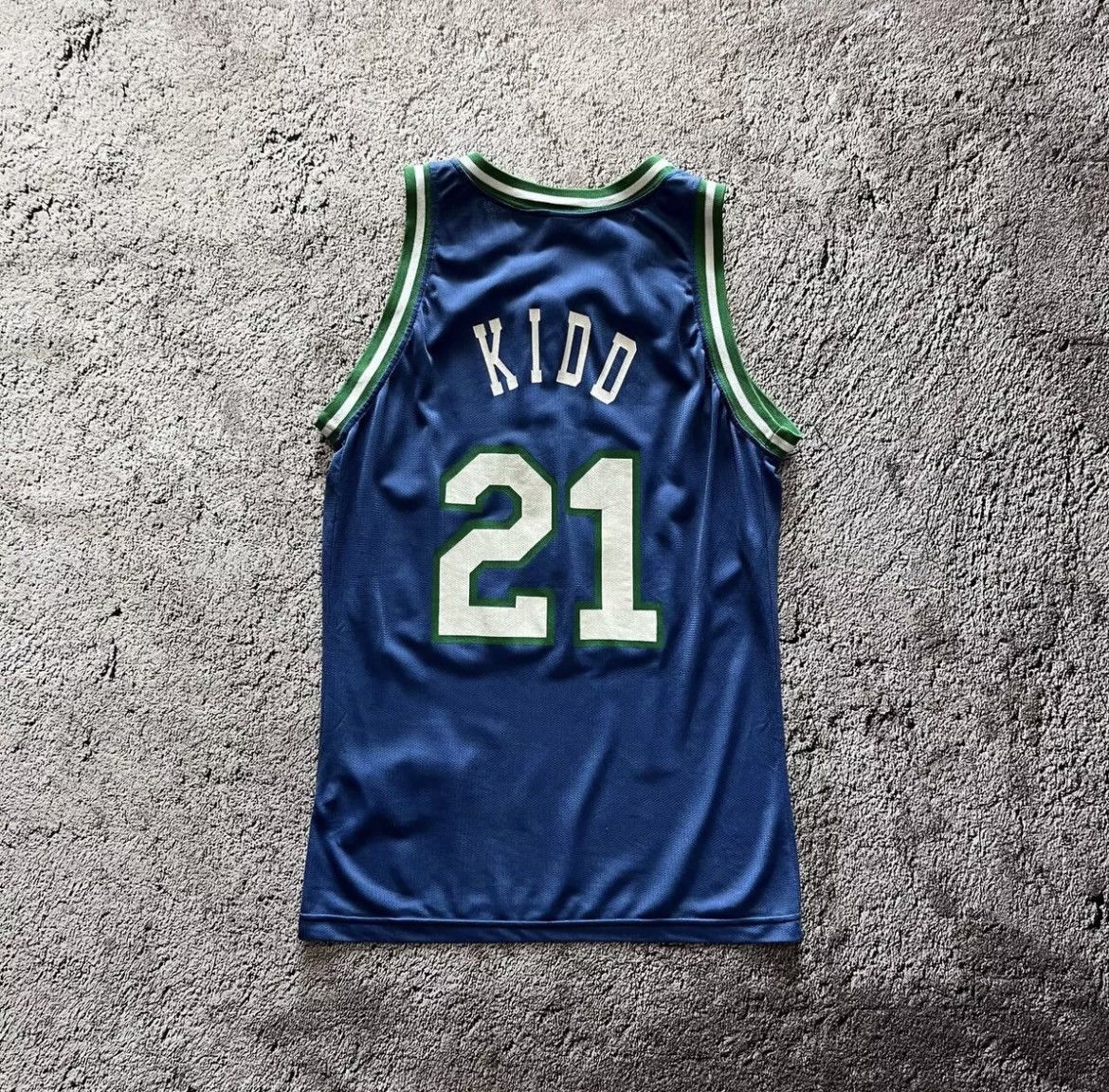 Champion × Vintage Vintage Dallas Mavericks Jason Kidd Authentic Champion Size US M / EU 48-50 / 2 - 2 Thumbnail