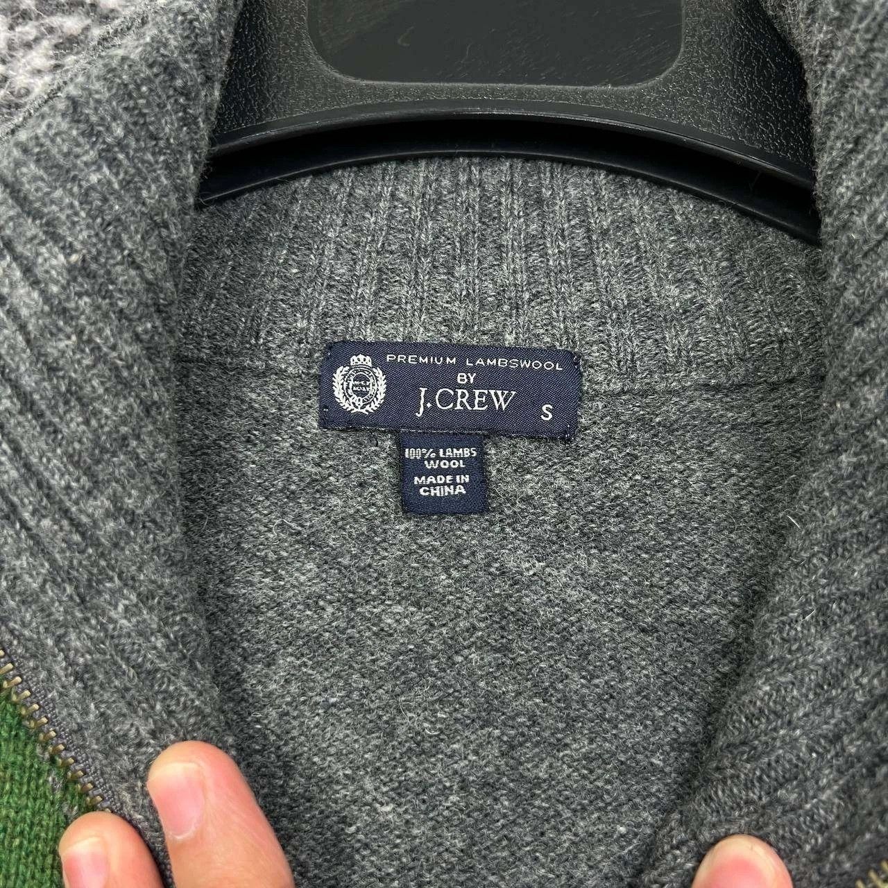 J.Crew J. Crew Sweater Men Argyle Lambswool 1/4 Zip Mock Neck S Size US S / EU 44-46 / 1 - 7 Thumbnail