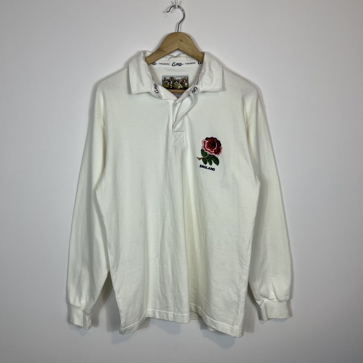 Cotton Traders Vintage Cotton Traders 1991/1992 England Home Rugby Jersey Size US L / EU 52-54 / 3 - 1 Thumbnail
