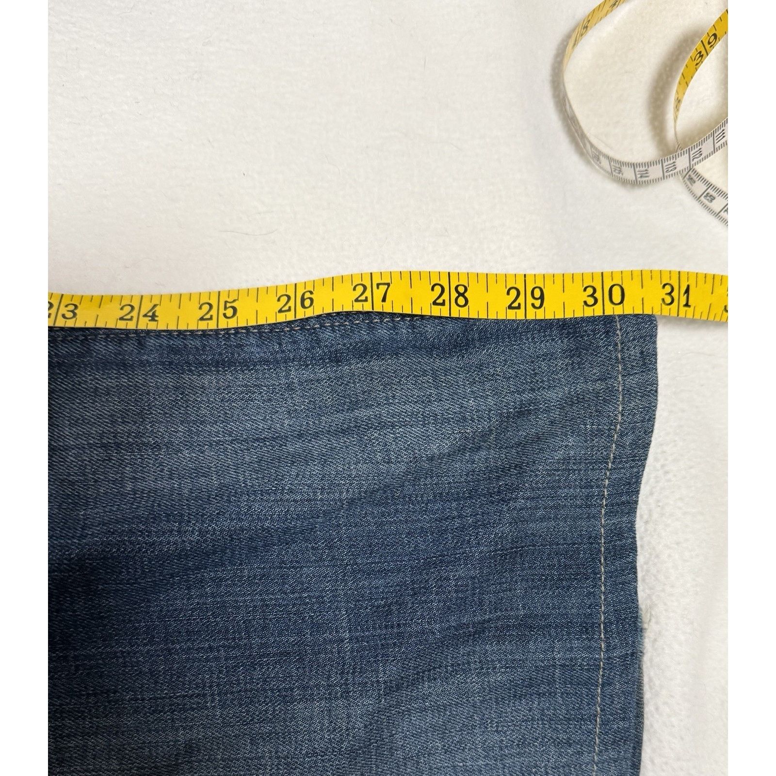 Hudson Hudson Men's Straight Jeans 32X31 Dark Blue Wash Button Fly Size US 32 / EU 48 - 10 Thumbnail