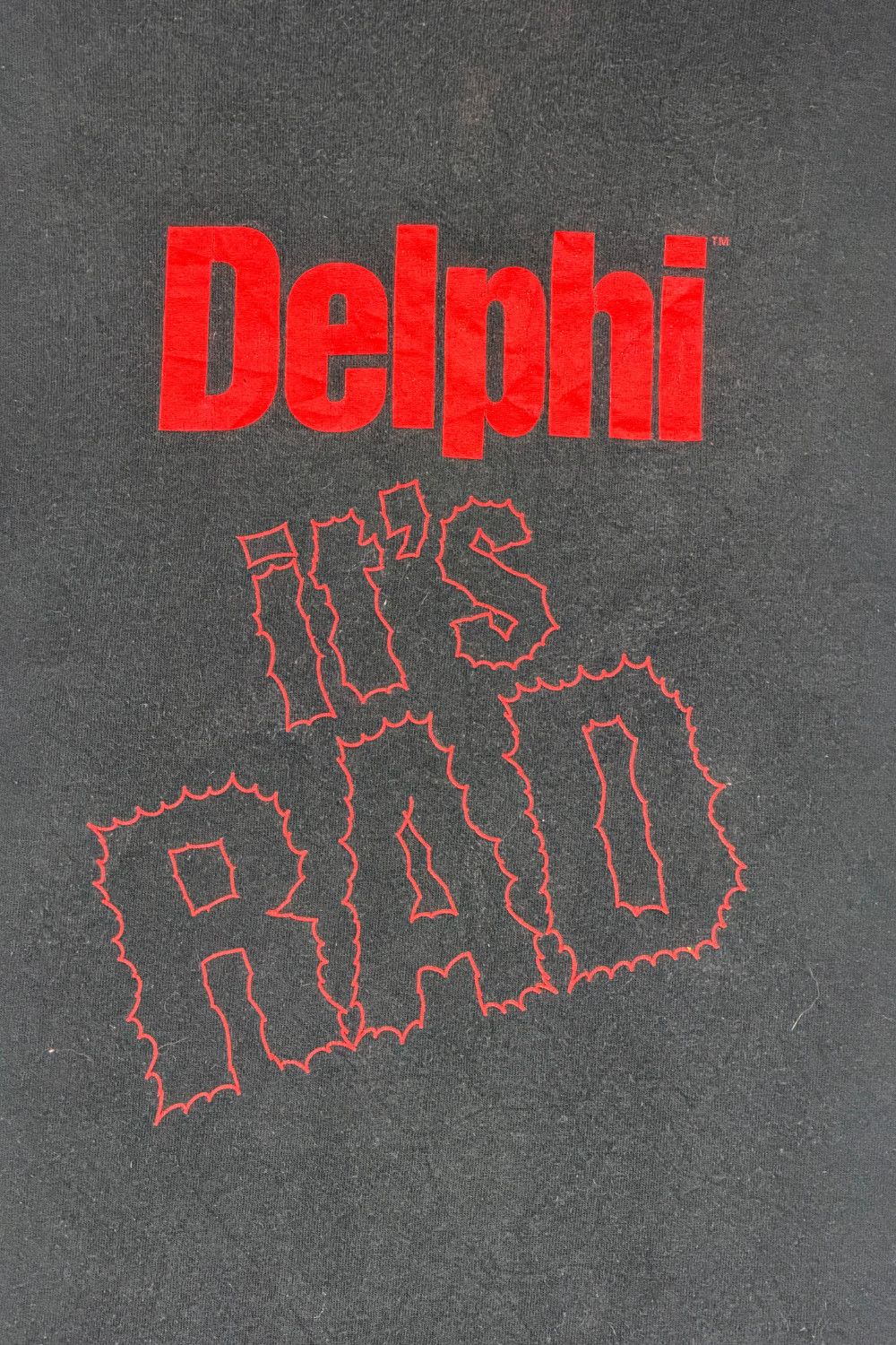 Fruit Of The Loom Vintage 90s Borland Delphi “It’s RAD” Tech T-Shirt Single Size US L / EU 52-54 / 3 - 9 Thumbnail