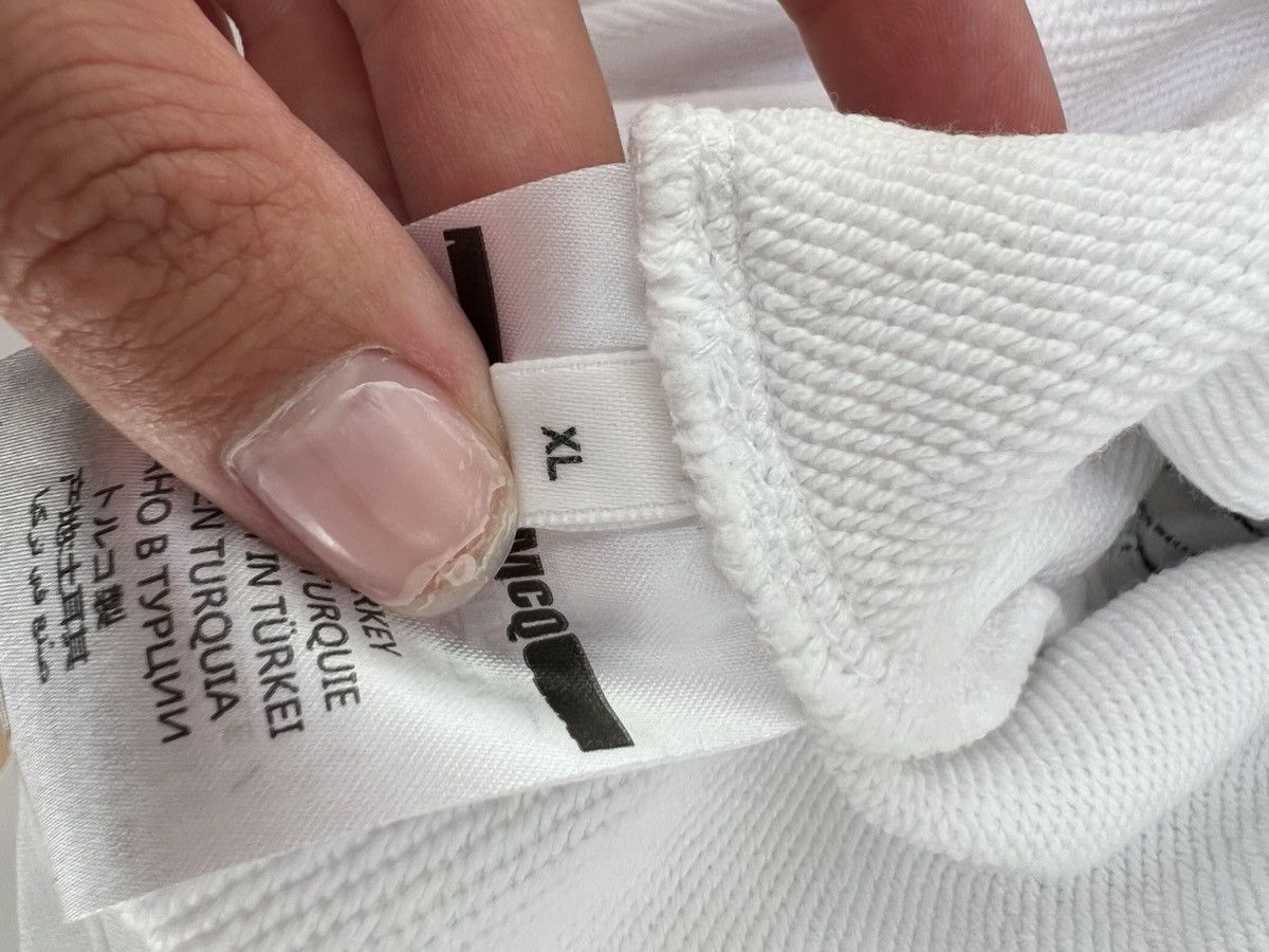 MCQ McQueen White Sweatshirt Size L Size US XL / EU 56 / 4 - 7 Thumbnail