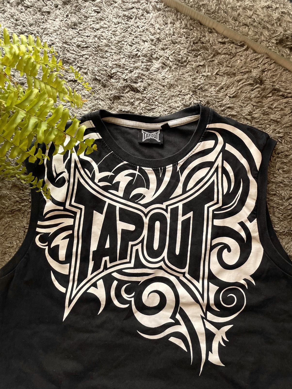 Tapout × Vintage Tapout Undershirt Streetwear Sk8 Vintage Big Logo Rare Size US M / EU 48-50 / 2 - 8 Thumbnail