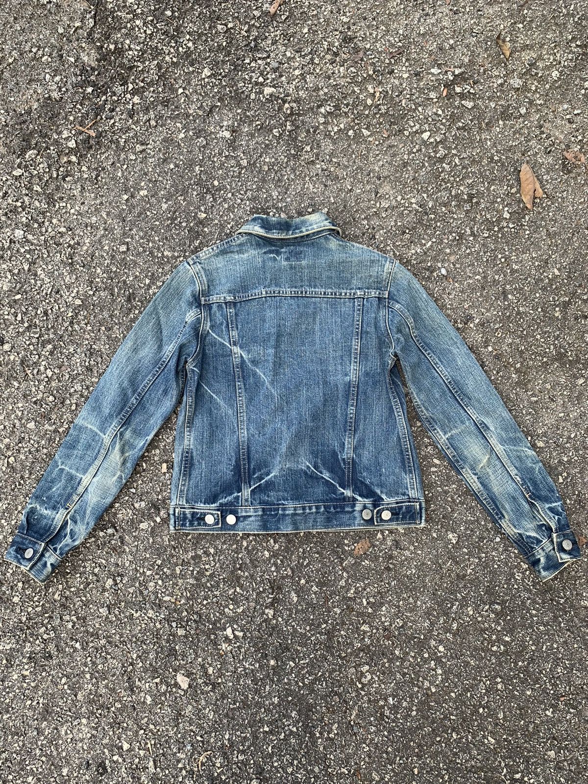 Japanese Brand × OMNIGOD Domingo D.M.G Distressed Denim Jacket Size S / US 4 / IT 40 - 4 Thumbnail