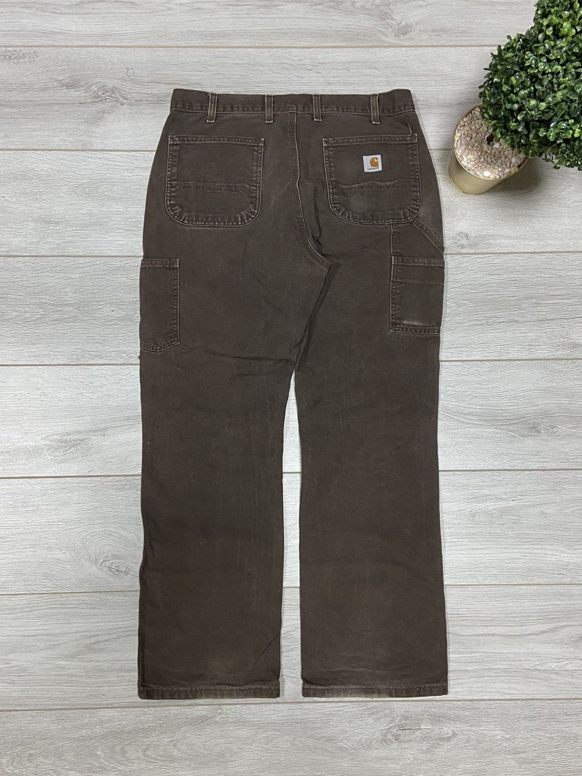 Carhartt Carhartt vintage work cargo pants distressed Size US 34 / EU 50 - 1 Thumbnail