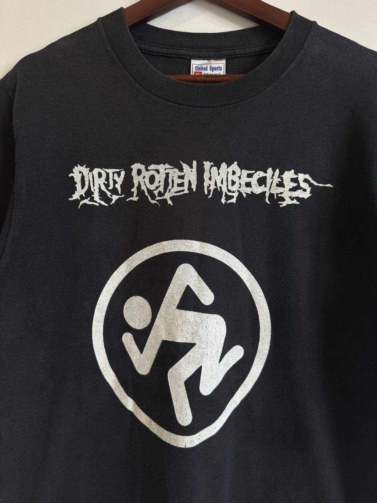 Band Tees × Vintage Vintage 90s Dirty Rotten Imbecilles D.R.I Punk Band Tee Size US M / EU 48-50 / 2 - 2 Thumbnail