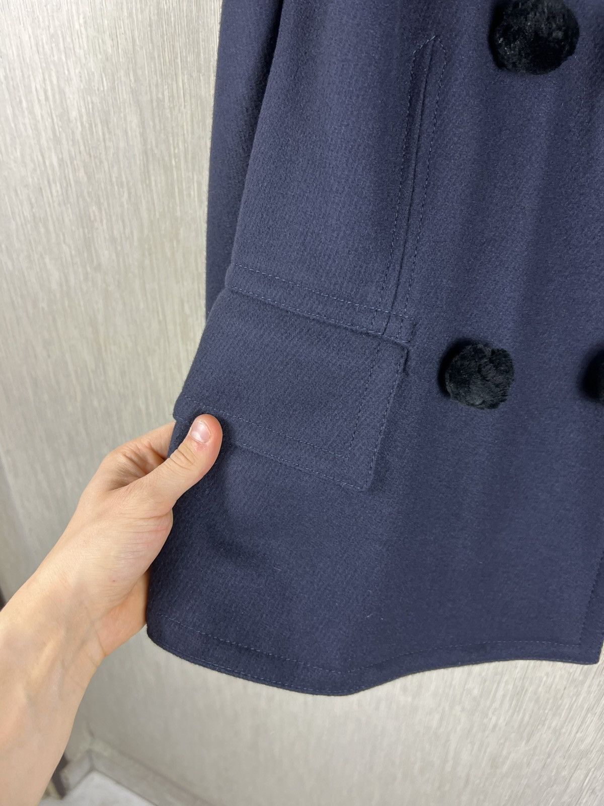 Marc by Marc Jacobs Marc by Marc Jacobs wool double-breasted jacket short coat Size M / US 6-8 / IT 42-44 - 10 Thumbnail