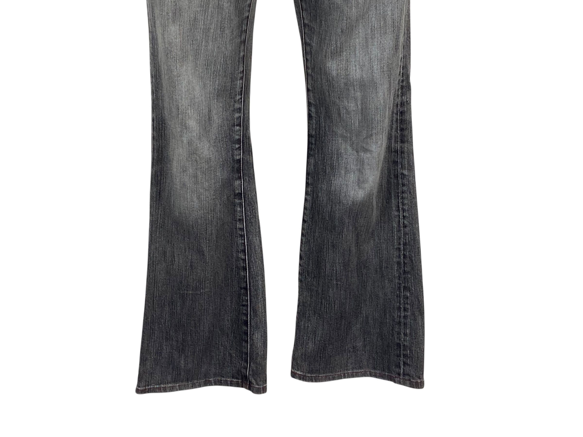 Japanese Brand Back Number Japan Flare Jeans Size 25" / US 0 / IT 36 - 5 Thumbnail