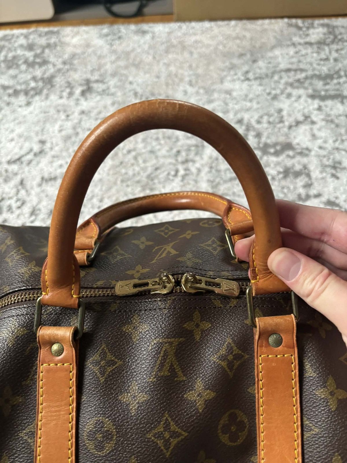 Louis Vuitton Louis Vuitton vintage keepall bag 50 Size ONE SIZE - 4 Thumbnail