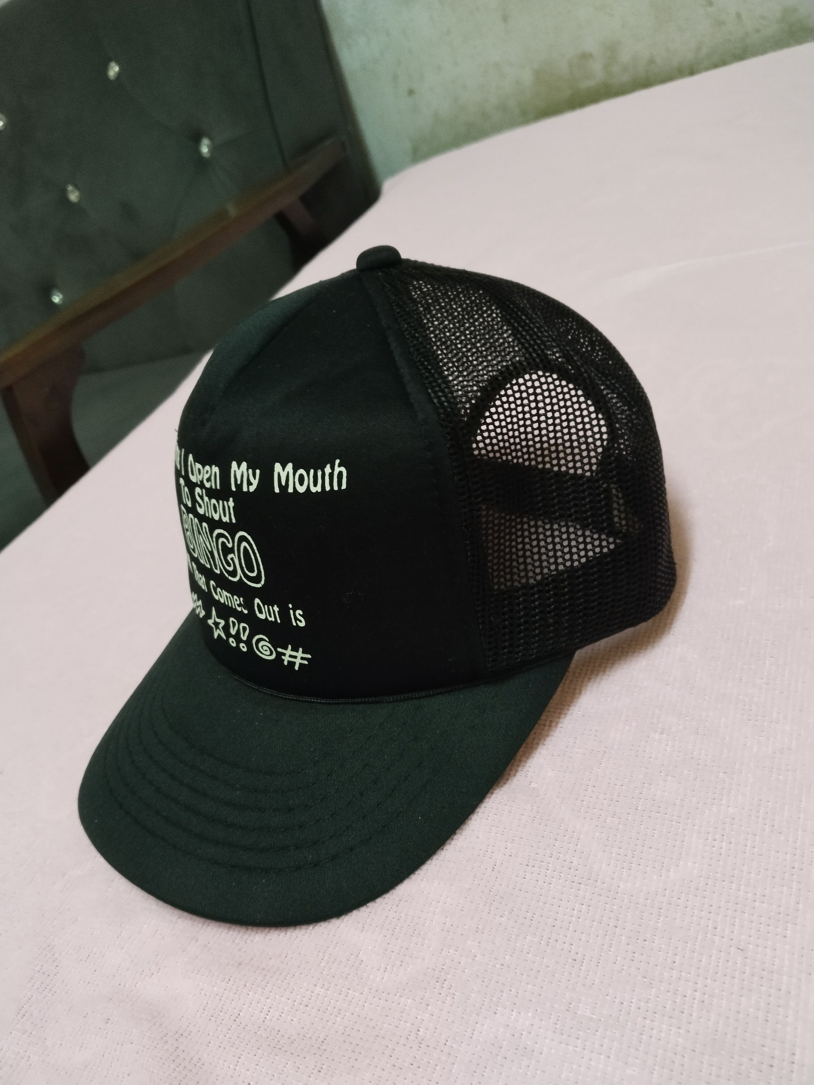 Vintage VINTAGE HEADGEARS BINGO TRUCKER HAT Size ONE SIZE - 3 Thumbnail