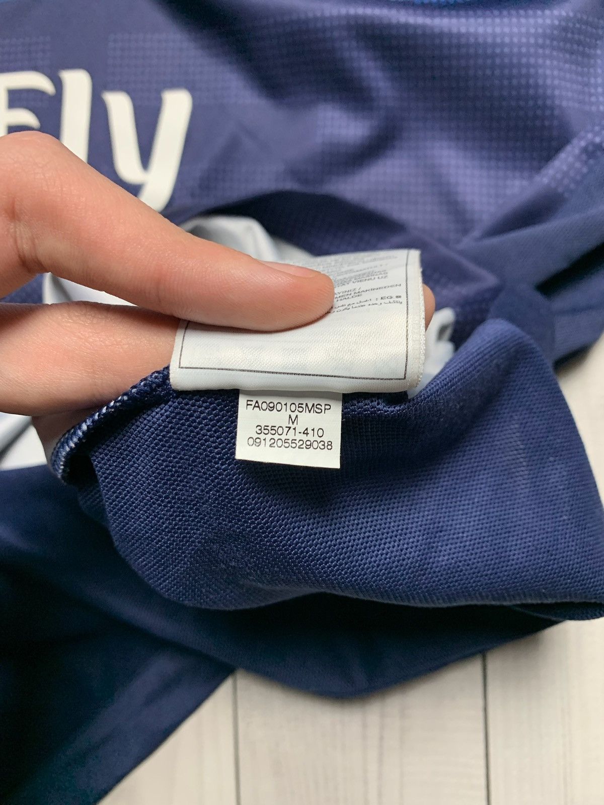 Nike × Vintage Vintage Nike Arsenal soccer jersey size M blue Size US M / EU 48-50 / 2 - 7 Thumbnail