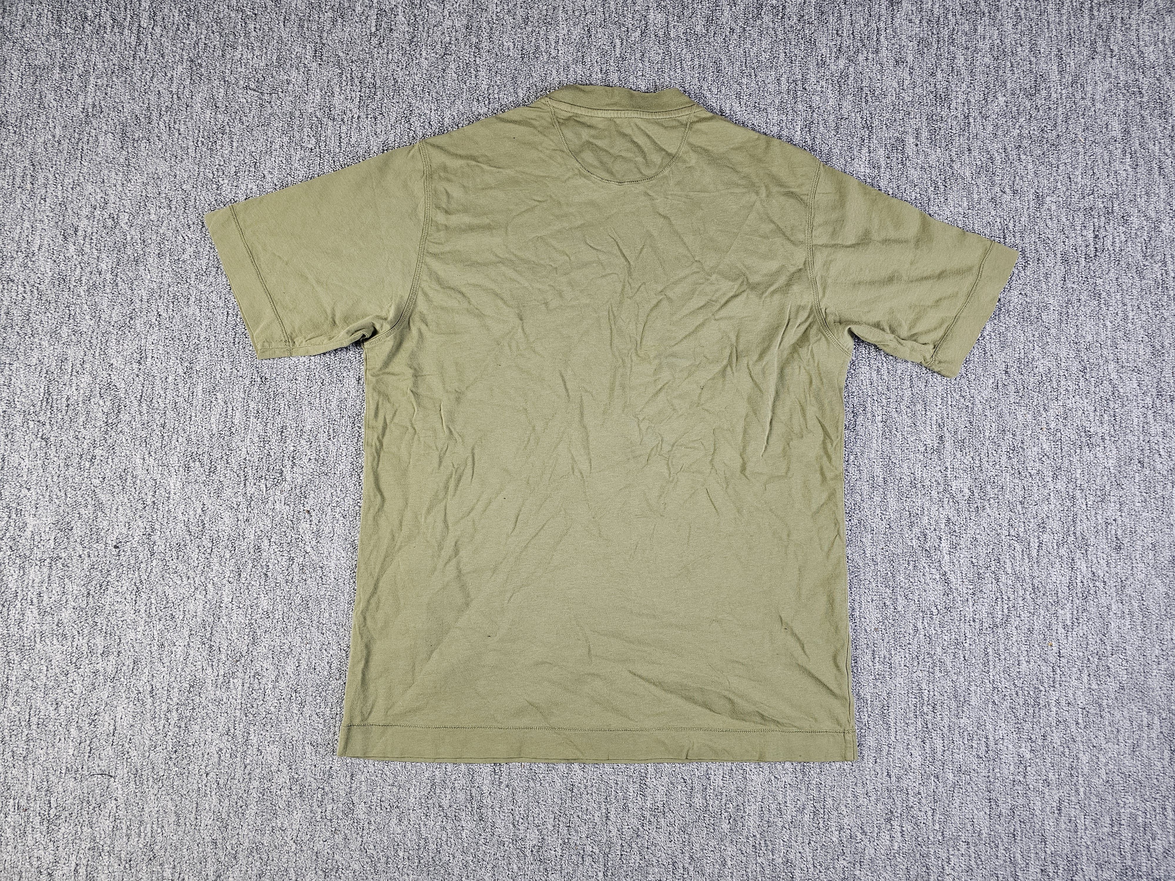 Paul Smith Paul Smith Zebra Logo Organic Cotton Tee Olive Green Men M Size US M / EU 48-50 / 2 - 5 Thumbnail