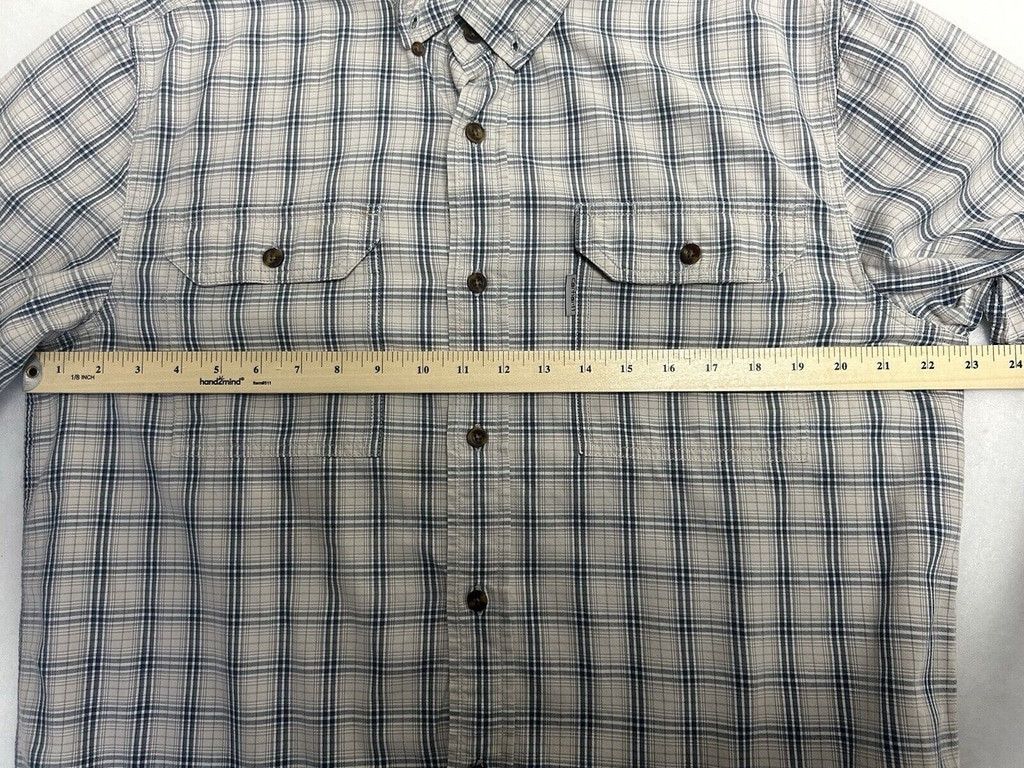 Carhartt Carhartt LG Plaid Button Down Short Sleeve Shirt Relaxed Size US L / EU 52-54 / 3 - 5 Thumbnail