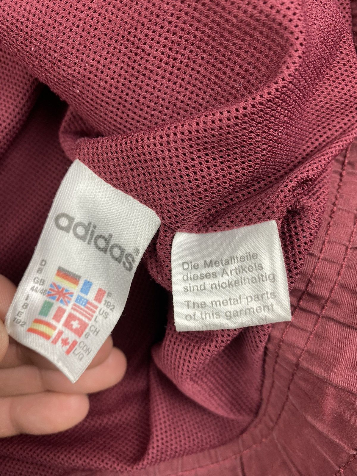 Adidas × Vintage Vintage Adidas Track Jacket 90s designer Size US L / EU 52-54 / 3 - 14 Thumbnail