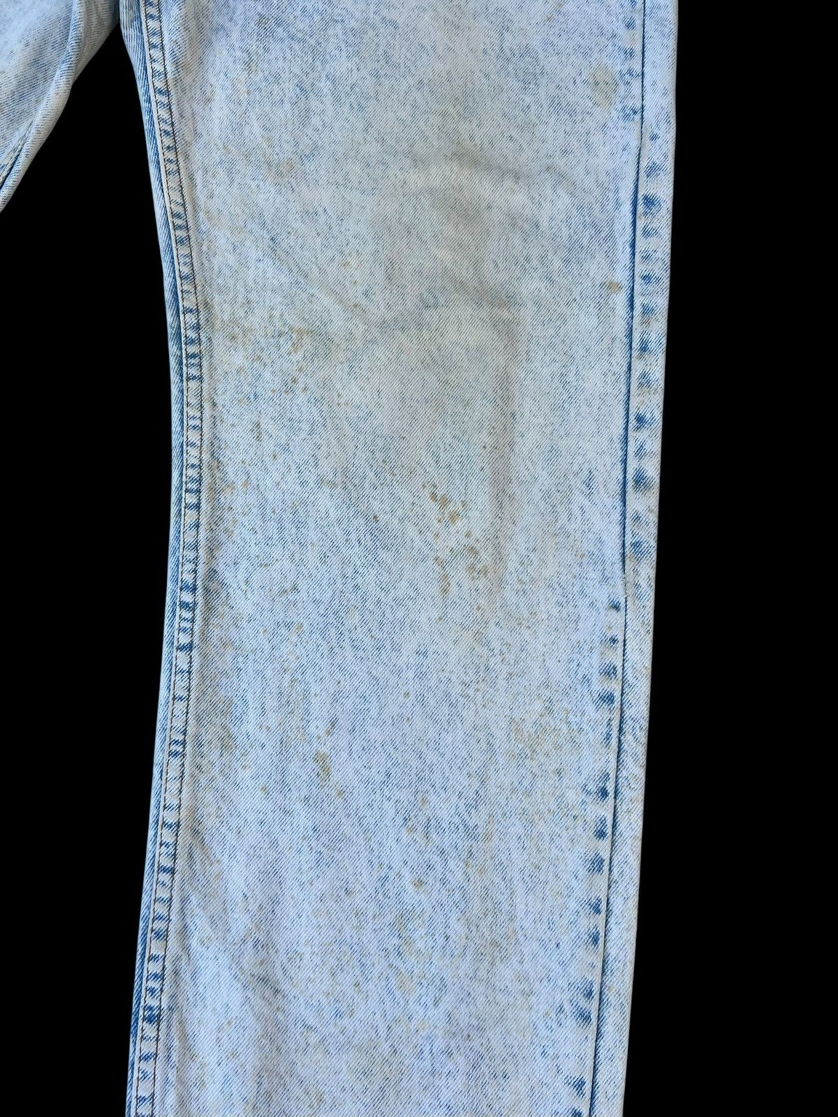 Levi's Dirty Mud Vintage Levi's 505 Stains Acid Wash Denim Jeans Size US 36 / EU 52 - 12 Thumbnail