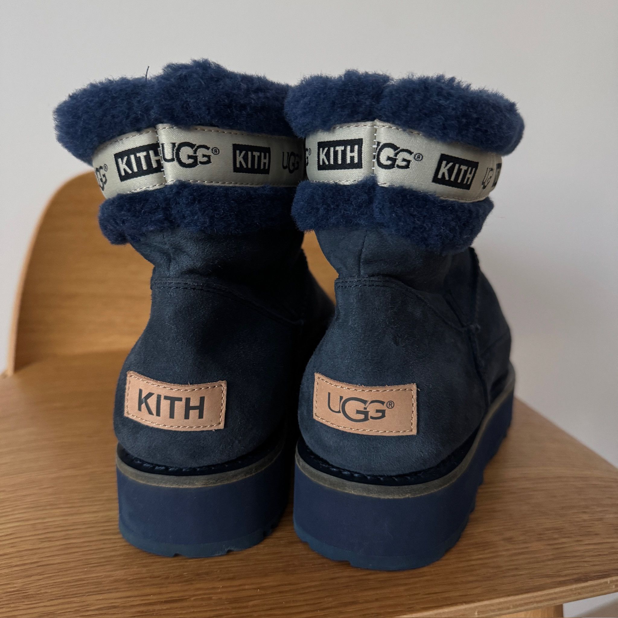 Kith Kith UGG Boots Navy Vibram Sole Rare Size US 6.5 / EU 39-40 - 2 Thumbnail