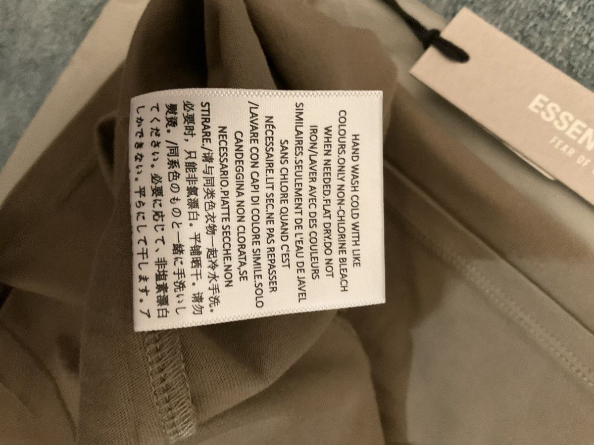 Fear of God Fear of God Essentials Short Sleeve Tee - Size M - Harvest Size US M / EU 48-50 / 2 - 7 Thumbnail
