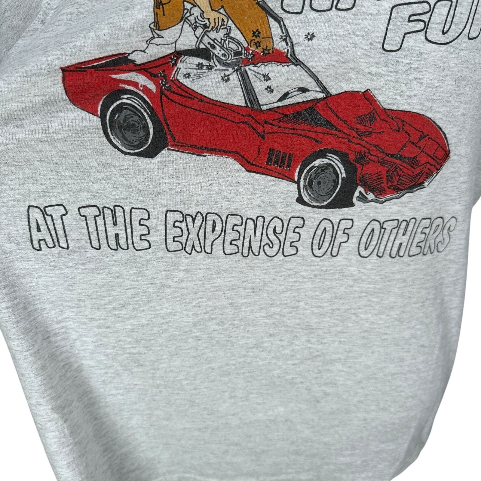 Hanes Vintage Firefighter Havin Fun Others Expense T-Shirt Men XXL Size US XXL / EU 58 / 5 - 3 Thumbnail